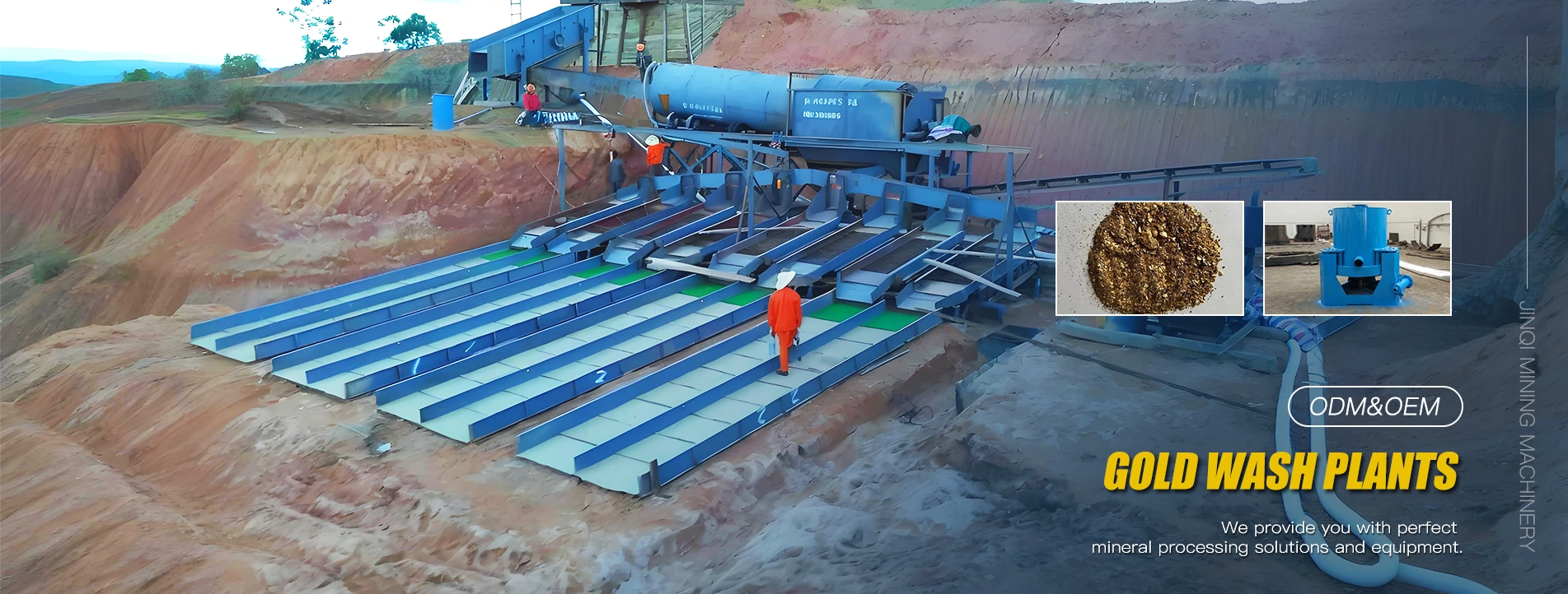 Supplier ng Gold Wash Plants sa China