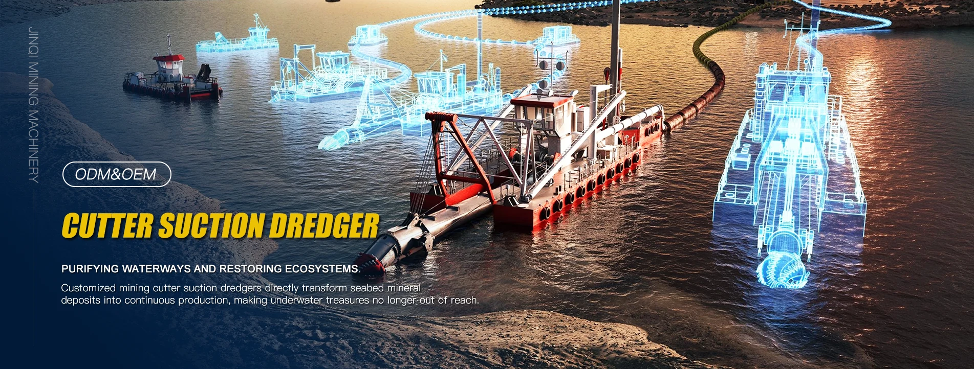 De-kalidad na Dredging Equipment Manufacturer
