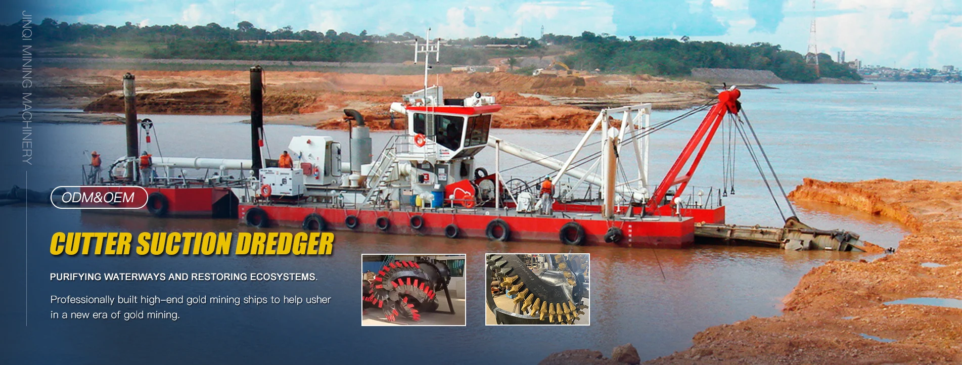 Supplier ng China Cutter Suction Dredger