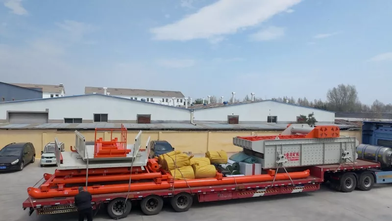 Repeat Order mula sa Central Asia! Naipadala ang Jinqi Gold Mining Screen Unit