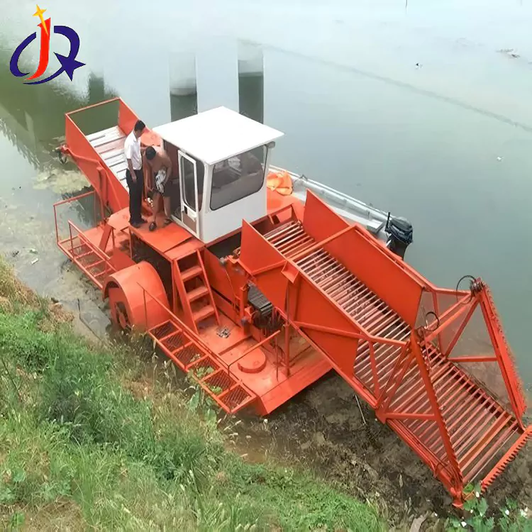 Hyacinth And Duckweed Cutter Boats