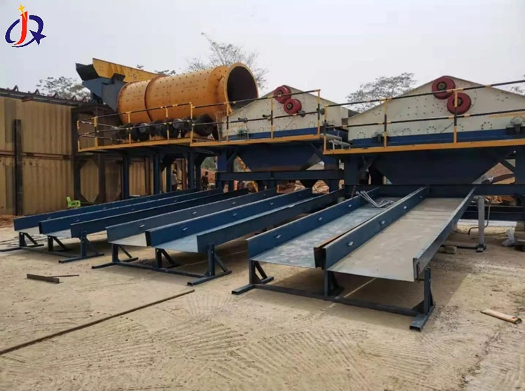 Drum Gold Processing Equipment for Alluvial Gold Recovery